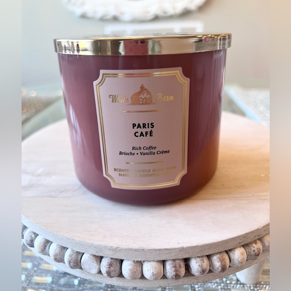 🤎 Paris Cafe Bath & and Body Works 3 Wick Candle NEW BBW NWT - Picture 4 of 4